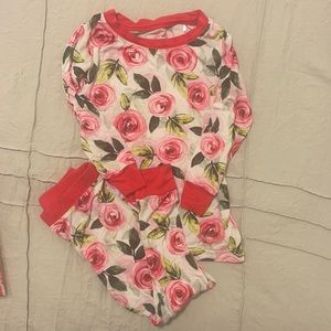 Little Sleepies Roses 2pc Set